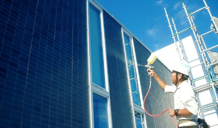 光触媒外壁コーティングサービスのイメージ