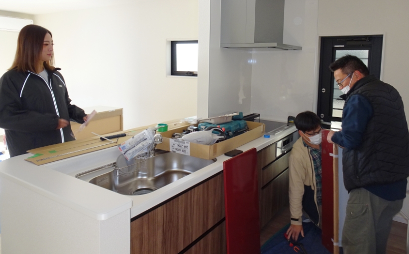 職人さんとの打合せのイメージ